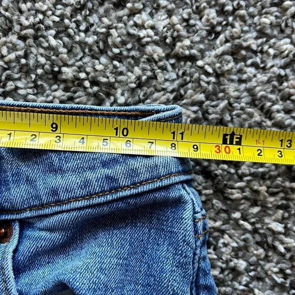 Abercrombie Fitch Blue High Rise, Skinny Jeans, Women's 24 Denim Jeans - Picture 6 of 7